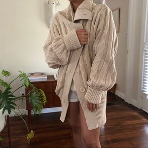 Knit cardigan